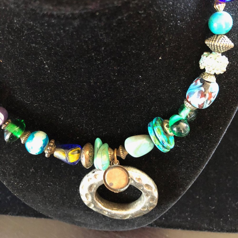 Beads and bits necklace
